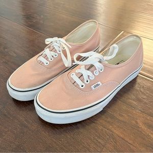 Vans Authentic shoes pink size 8